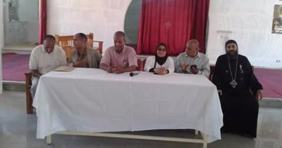 قصر ثقافة الطود فى ضيافة دير الأنبا بشاى