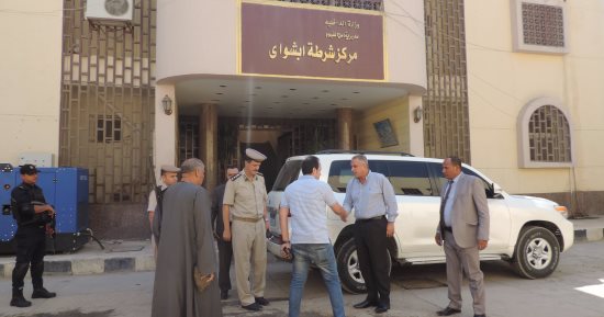 مدير أمن الفيوم يتفقد مركز شرطة أبشواى ويطالب بحسن معاملة المواطن