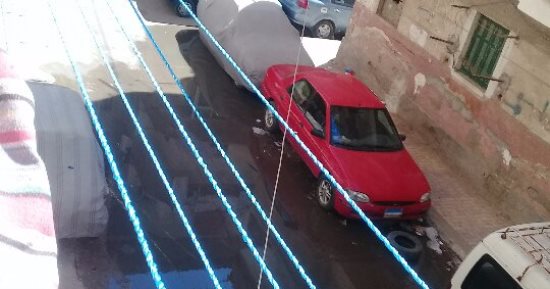 مياه الصرف الصحى تهدد أهالى شارع فاطمة الزهراء بالإسكندرية