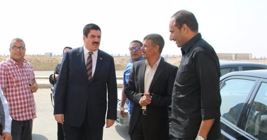 رئيس جامعة بنى سويف يتفقد كلية الخدمة الإجتماعية استعداداً للعام الدراسى الجديد 