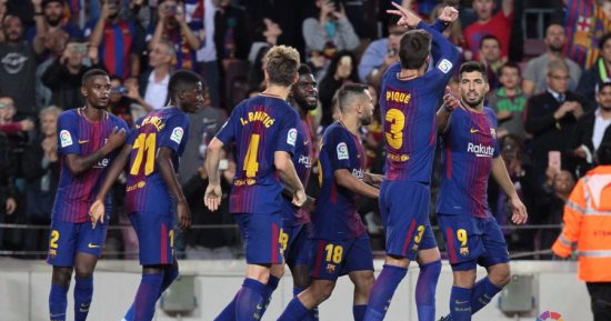 أخبار برشلونة اليوم عن رفض ارتداء قمصان كتالونيا أمام لاس بالماس