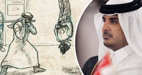 بالفيديو والصور.. هاشتاج "قطر تنتهك الإنسانية" يتصدر تويتر بعد تعذيب ضابط قطرى عاملا أجنبيا واعتداء جنود قطريين على سجينات ليبيات.. خليجيون: العمال بخطر.. والمعارضة القطرية: تنظيم الحمدين خائن