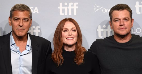 بالصور.. كلونى ودامون ومور بندوة "Suburbicon" فى مهرجان تورنتو السينمائى