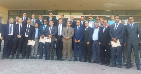 القابضة للمطارات تكرم موظفى المراقبة الجوية لجهودهم فى افتتاح قاعدة "نجيب"