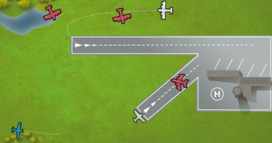 لو من عشاق العاب الطائرات جرب Air Control Lite