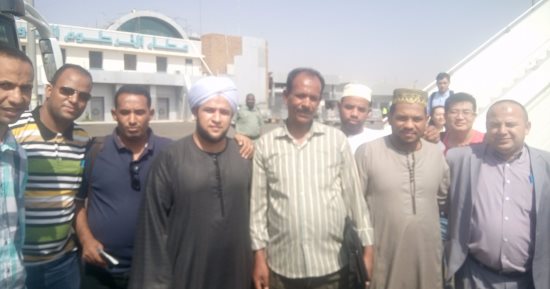 بالصور.. فرقة السباعية بأسوان تصل السودان لمدح النبى فى فعاليات "سنار"