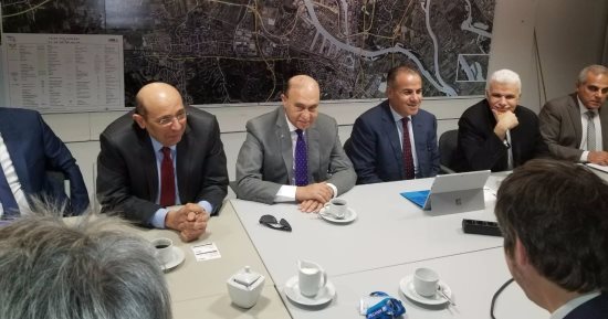 مميش يلتقى رئيس ميناء هامبورج ورئيس أكبر ترسانة بحرية لبحث التعاون المشترك