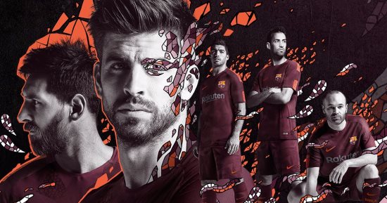 بالصور.. برشلونة يكشف عن القميص الثالث المميز للموسم الجديد