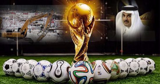 قطر تستضيف كأس العالم على جثث العمال.. المنظمة المسكونية بجنيف تعرى الدوحة..وتندد بانتهاكاتها حقوق الإنسان ودعهما للإرهاب.. وتتوقع: إقامة كل مباراة تتكلف وفاة 100 عامل.. وتطالب بمراقبة دولية على إنشاءات الملاعب