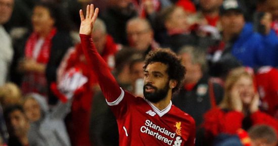 شاهد.. محمد صلاح يسجل فى تقدم ليفربول على إشبيلية 1/2 بالشوط الأول