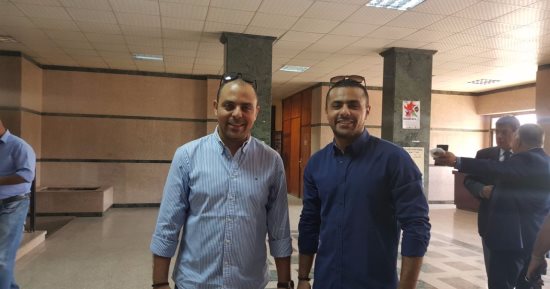 بالصور.. كرم كردى ونجوم الرماية عبدالعزيز وعزمى يدعمون محيلبة فى انتخابات الاتحاد 