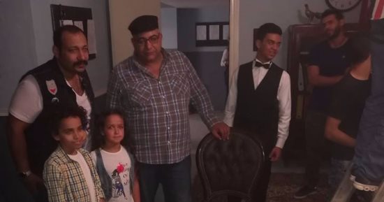 بيومى فؤاد ومحمد ثروت يصوران "أصاحبى" باستوديو نور الشريف