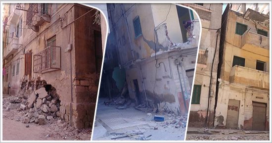 بالصور.. اليوم السابع يدق ناقوس الخطر.. 5 آلاف عقار آيل للسقوط بالإسكندرية و 48 ألف مبنى مخالف.. أحياء الجمرك ووسط وغرب الأعلى خطورة.. والمحافظ: هدم العقار على نفقة المحافظة والتحفظ على الأرض لحين السداد