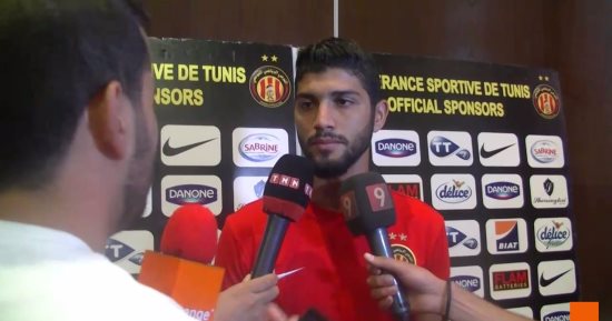 لاعب الترجى: نسعى لهز شباك الأهلى فى موقعة برج العرب