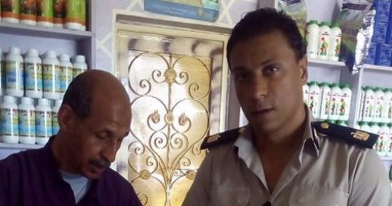 زراعة الشرقية تتحفظ على 221 عبوة مبيدات مجهولة المصدر
