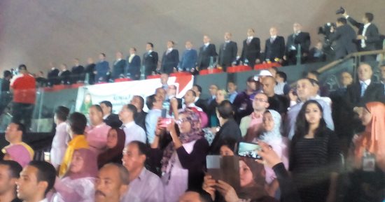 إصابة 17 شخصا نتيجة التدافع لحضور حفل أسبوع شباب الجامعات بالمنوفية