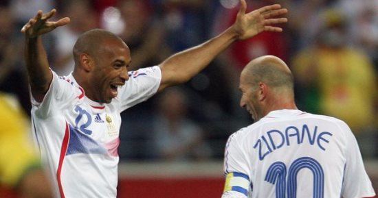 جول مورينينج.. الغزال هنرى يطيح بالبرازيل خارج مونديال 2006