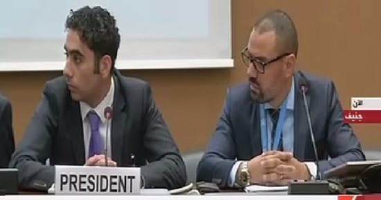 ندوة "قطر دولة قمع وتعذيب" بجنيف تفضح سياسات الدوحة القمعية.. منسق الفيدرالية العربية لحقوق الإنسان: الشعب القطرى مسجون بسبب "تميم".. والديمقراطية لحقوق الإنسان: القطريون ممنوعون من حرية التعبير والتحرك