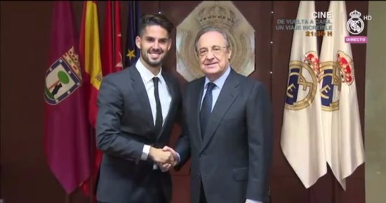 أخبار ريال مدريد اليوم عن مراسم توقيع إيسكو على عقد التجديد حتى 2022