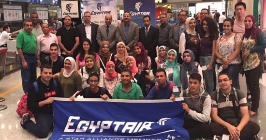 بعثة "مصر للطيران" بجدة تحتفل بنجاح موسم الحج