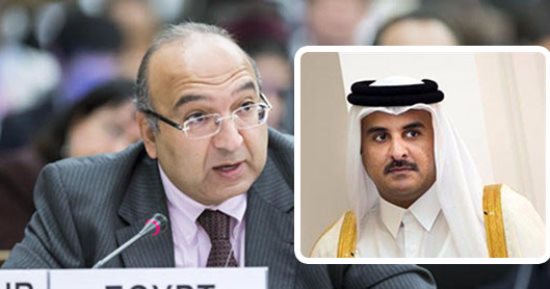 بعثة مصر بجنيف تسحق مندوب قطر.. السفير عمرو رمضان: النظام القطرى يدعم الإرهاب وإجراءات "الرباعى" حماية لأمنها القومى.. الدول الأربع: الدوحة تمول عناصر إرهابية وعليها مراجعة مواقفها الداعمة للتطرف