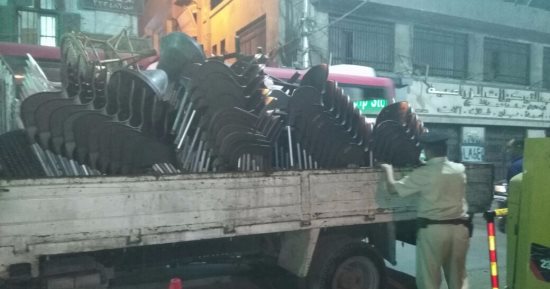  رفع 829 إشغال متنوع بحملة مكبرة بالبحيرة