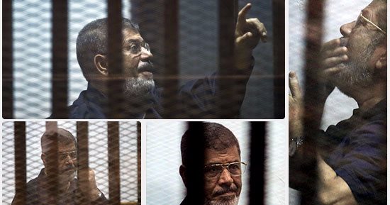 "جردوا مرسى من نياشينه".. قانونيون يرفعون دعاوى لسحب الأوسمة من المعزول بعد إدانته رسميا بالتخابر مع قطر.. سمير صبرى يتقدم بمذكرة للنائب العام لمخاطبة الجهات المعنية.. وشوقى السيد: يحق للرئيس تشكيل لجنة لسحبها