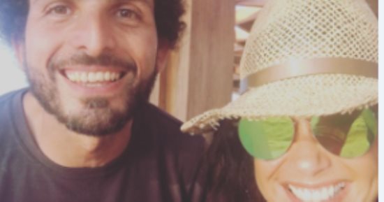 هند صبرى تنشر صورة بصحبة عمر سمرة.. وتعلق: "أكثر الناس إلهاما لى"