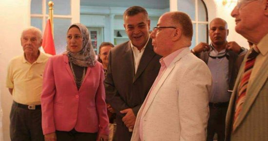 حلمى النمنم يتفقد معرض مصريات للتصوير الفوتوغرافى بالمركز المصرى الثقافى