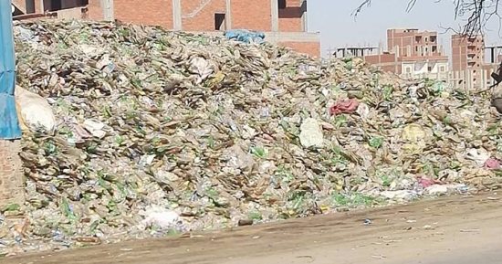 شكوى من احتلال تجار القمامة لطريق الغار بالزقازيق.. وقارئ يطالب نقلهم خارج المدن