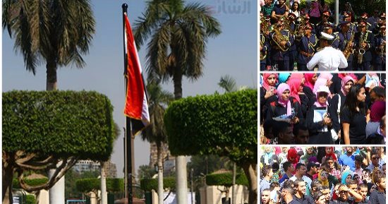 من السخرية لاشتعال الوطنية.. كيف أثرت تحية العلم فى طلاب الجامعة أول يوم دراسة
