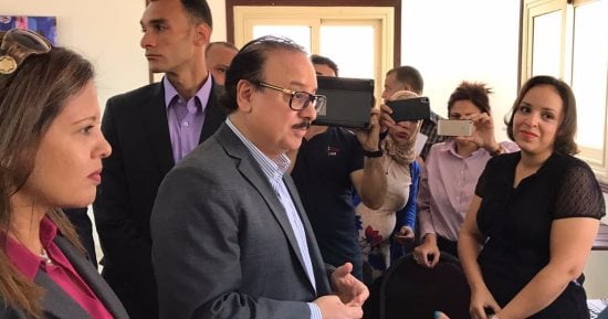 وزير الاتصالات يفتتح مراكز لذوى الاحتياجات وتمكين المرأة بجنوب سيناء