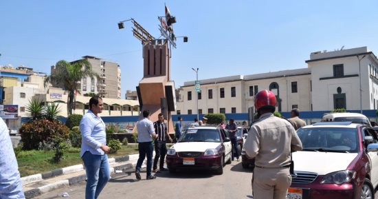 بالصور.. حملة مرورية بالدقهلية لضبط الأسعار والتأكد من عمل سيارات الأجرة