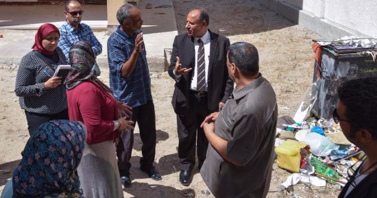 محافظ الإسكندرية : تحويل مديرى مدرسة المحمودية للشئون القانونية