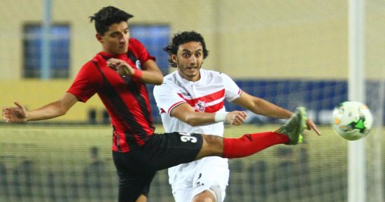 محمد مجدي ينتظر موقف على جبر لتحديد مصيره أمام المصرى