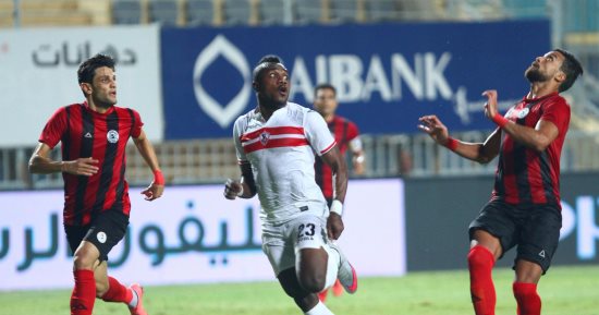 فيديو و الصور.. الداخلية يُهدد مرمى الزمالك فى الدقيقة 2