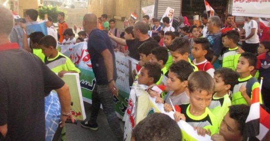 شمال سيناء تتحدى الإرهاب بمارثون للشباب والأطفال وسط شوارع العريش