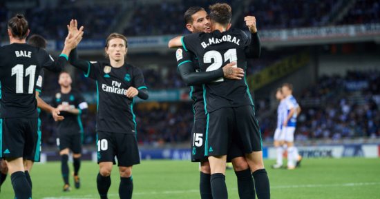 ملخص وأهداف مباراة ريال مدريد وسوسيداد فى الدورى الإسبانى