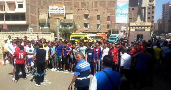 بالصور .. ماراثون رياضى بسوهاج احتفالا باليوم العالمى للسياحة