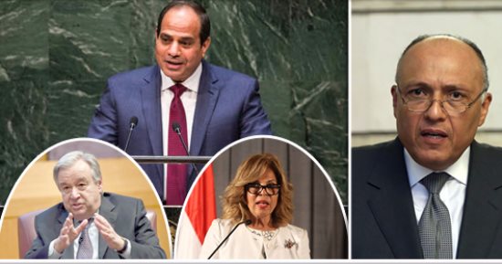 الرئيس فى مهمة دولية..السيسى يصل نيويورك لحضور اجتماعات الجمعية العامة للأمم المتحدة.. المشاركة الرابعة تجسد دور مصر المحورى بالمنطقة والعالم.. إمارة الإرهاب وإسرائيل وخطة الإصلاح..3 قضايا ساخنة بجدول الأعمال