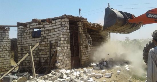 تنفيذ 52 قرار إزالة فى حملة مكبرة بالمنوفية