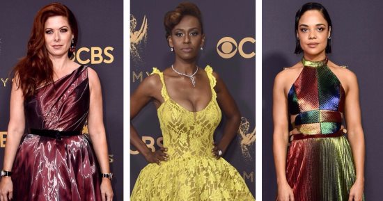 "ذوقهم وحش أوى".. شاهد أسوأ فساتين ظهرت على السجادة الحمراء بحفل Emmy Awards