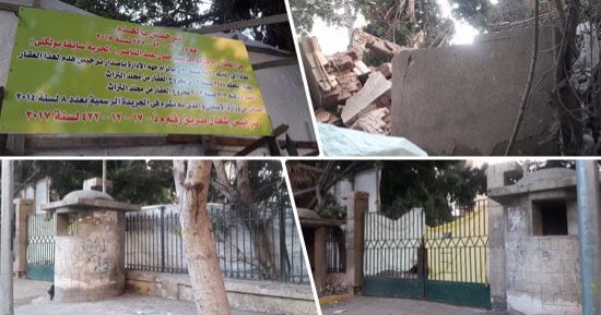 بالصور.. البلدوزر يمحو تاريخ الصحافة بالإسكندرية.. هدم فيلا مؤسسى الأهرام يثير أزمة ويفتح ملف المبانى الأثرية.. لجنة التراث: طالبنا بتحويله لمتحف للصحافة.. والمحافظ: حصر بالمبانى التراثية ووقف تراخيص الإزالة