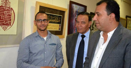  محافظ الأقصر يشهد فعاليات ملتقى القاهرة الدولى لفن الخط العربى