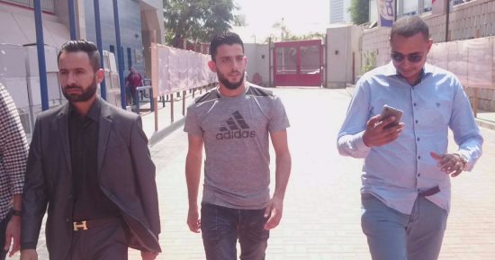 بالصور .. عبدالله الشامى يظهر فى الأهلى لأول مرة
