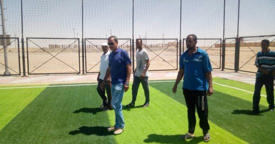 بالصور.. رئيس مركز باريس يتفقد مشروعات خدمية قبل افتتاحها بالعيد القومى