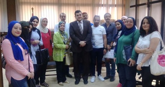 شباب وزارة الآثار فى زيارة تثقيفية  لدار الكتب والوثائق