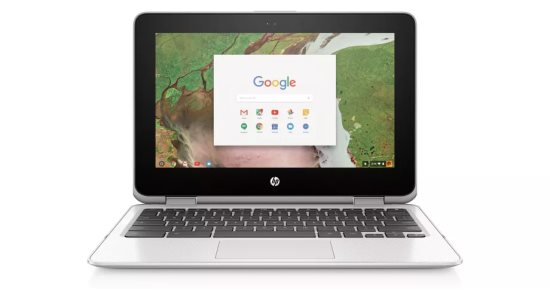 جوجل تطلق لاب توب تعليميا من تطوير HP