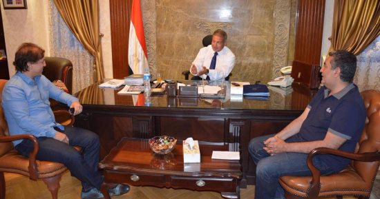 وزير الرياضة يبحث مع الجبلاية استعدادات مباراة مصر والكونغو