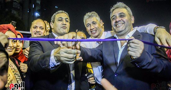 بالصور.. ائتلاف "حب الوطن" يفتتح مهرجان التسوق بسوق أحمد حلمى